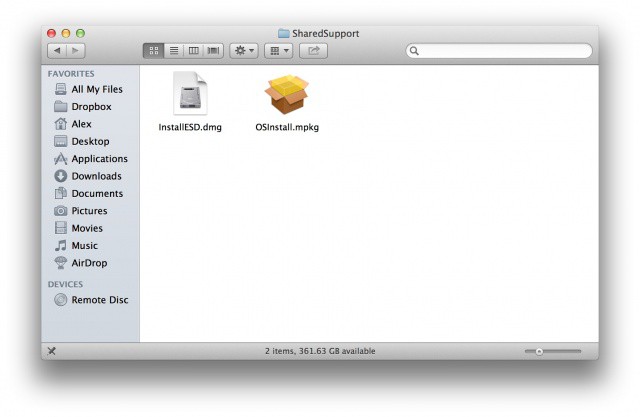 write a mac disk image from pc